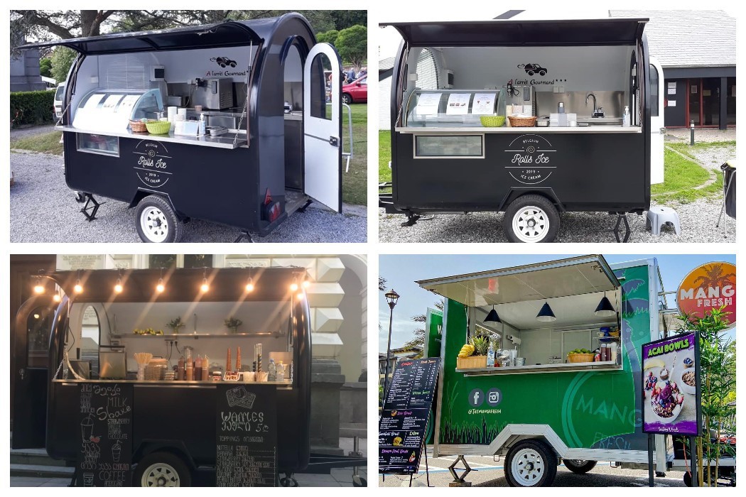 custom coffee trailer designs