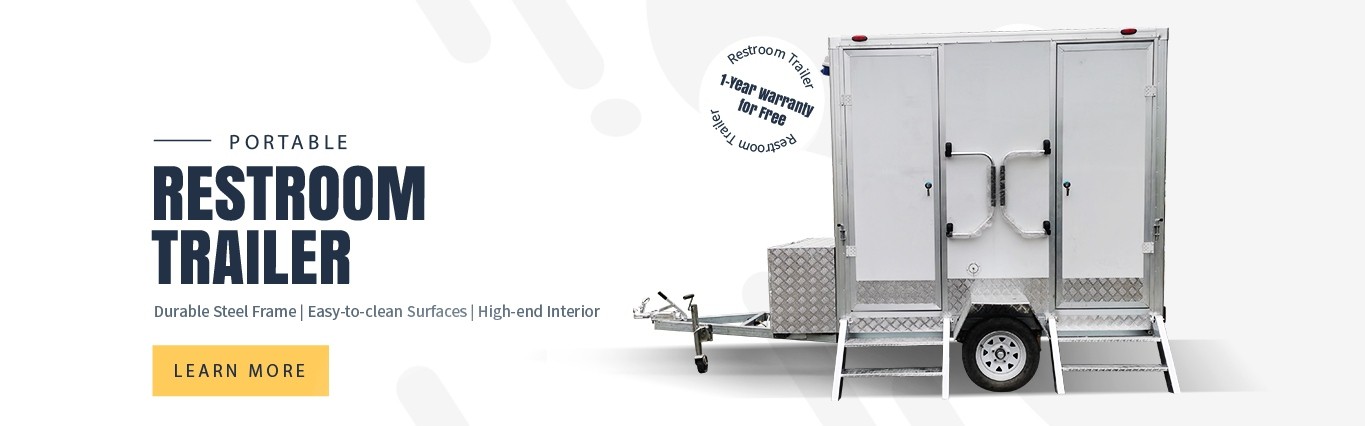 Portable Restroom Trailer for Sale